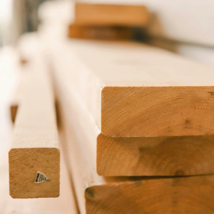 Planches en bois sur mesure